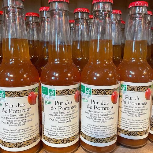 Jus de pomme bio